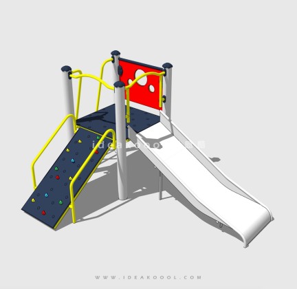 滑梯组合器械 儿童娱乐设施丨