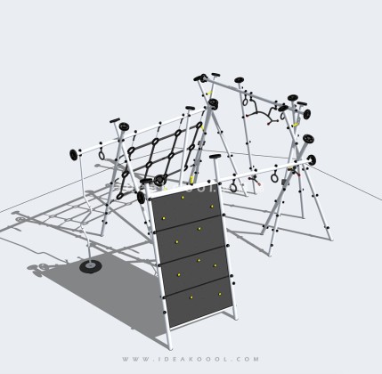 现代攀爬组合器械 儿童娱乐设施丨