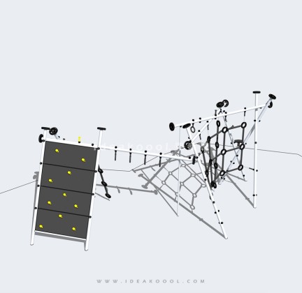 现代攀爬组合器械 儿童娱乐设施丨