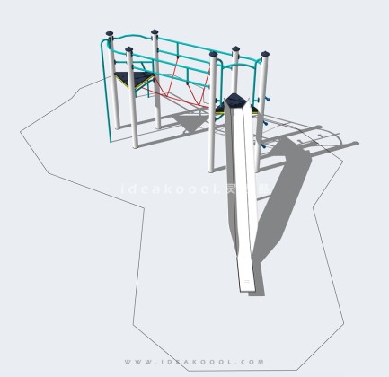 现代攀爬滑梯组合器械 儿童娱乐设施丨