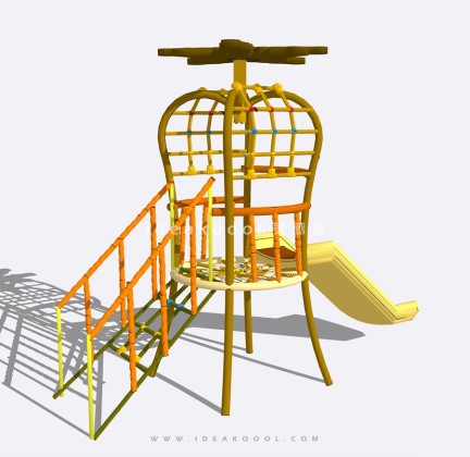 创意攀爬滑梯组合器械 儿童娱乐设施丨