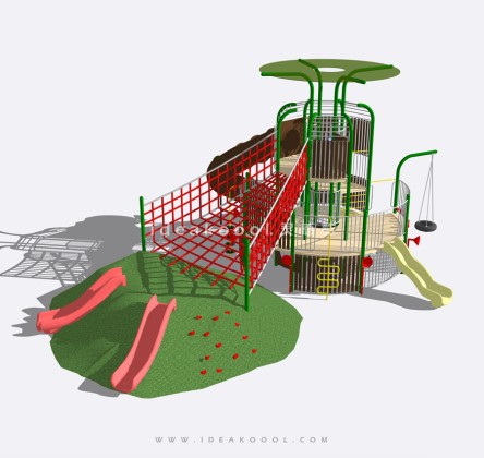 创意攀爬滑梯组合器械 儿童娱乐设施丨