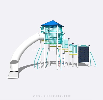 创意攀爬滑梯组合器械 儿童娱乐设施丨