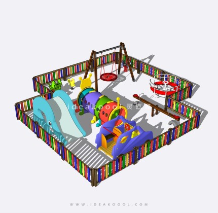 创意攀爬滑梯组合器械 儿童娱乐设施丨