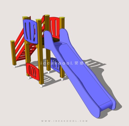 滑梯 儿童娱乐设施丨