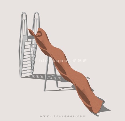 滑梯 儿童娱乐设施丨