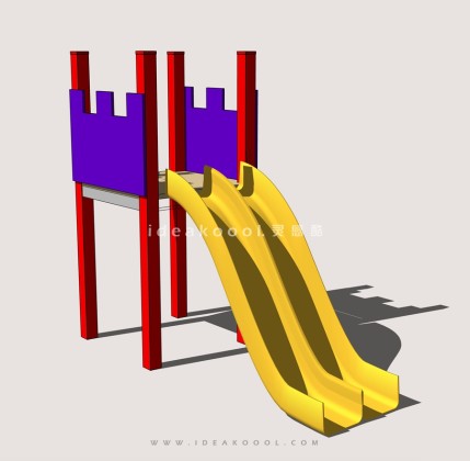 滑梯 儿童娱乐设施丨