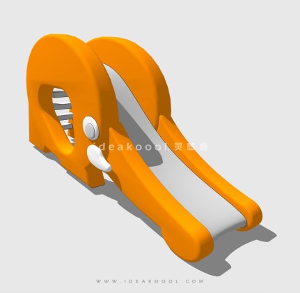 动物形象攀爬滑梯 儿童娱乐设施 大象丨