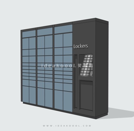 室内外自动储藏柜 收纳箱丨