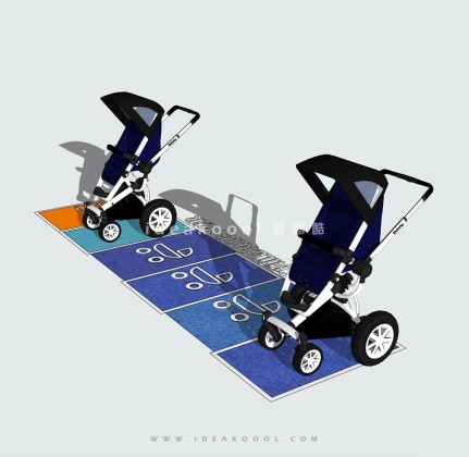 婴儿车停车位丨