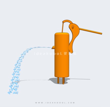 戏水游乐设施 压水井丨