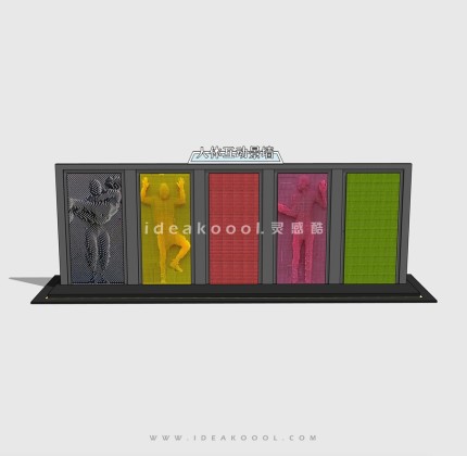 创意互动景墙丨