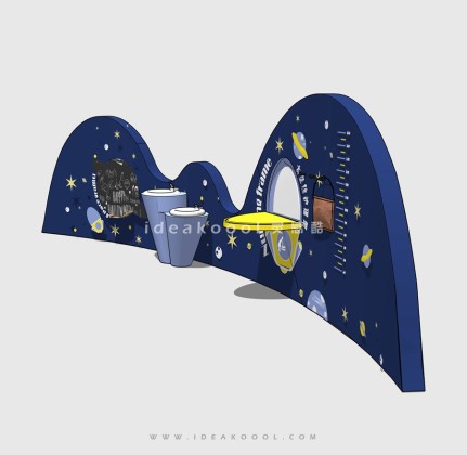 创意互动景墙丨