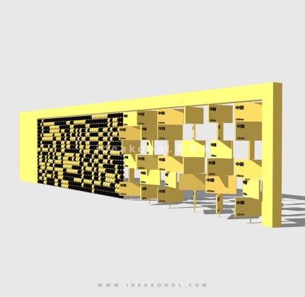 创意互动景墙 翻翻墙丨