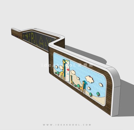 创意互动景墙 翻翻墙丨