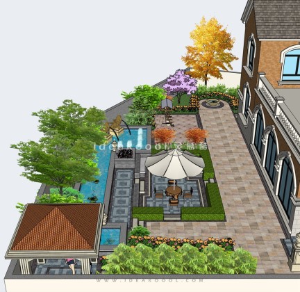 庭院花园景观丨