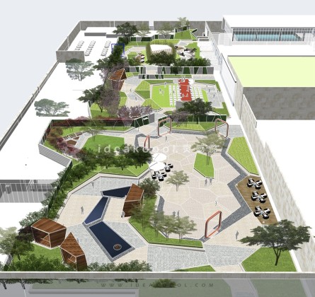 现代庭院花园景观丨