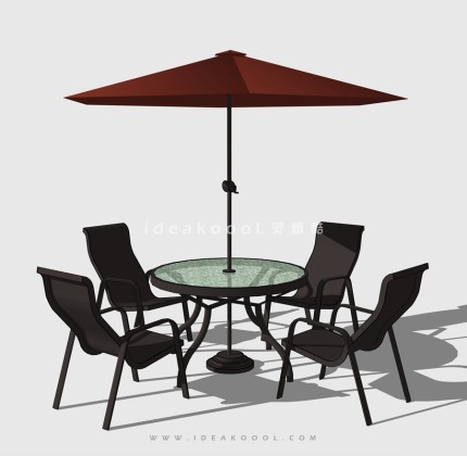 户外伞座 遮阳伞 组合沙发桌椅丨