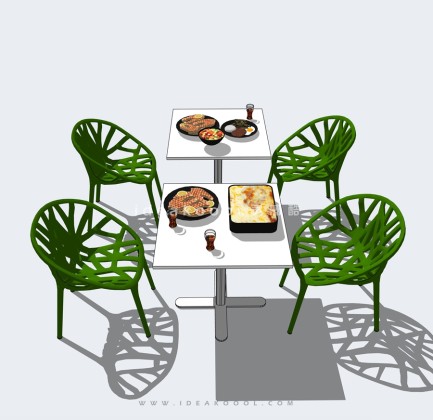 商业外摆户外组合座椅丨