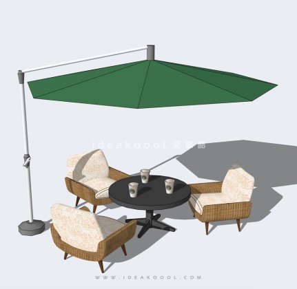户外伞座 遮阳伞 组合沙发 外摆桌椅丨