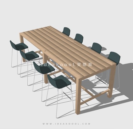 组合外摆桌椅丨