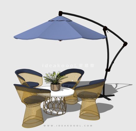户外伞座 遮阳伞 外摆桌椅丨