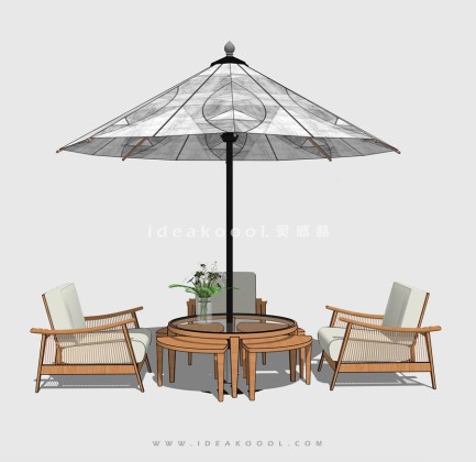 户外伞座 遮阳伞 组合沙发 外摆桌椅丨