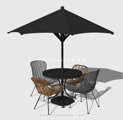 户外伞座 遮阳伞 组合座椅 外摆桌椅丨