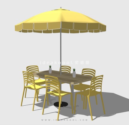 户外伞座 遮阳伞 外摆桌椅丨