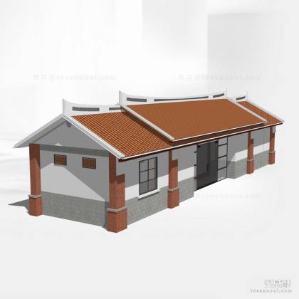 中式建筑/新农村建筑丨