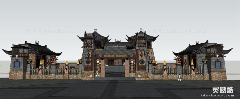 风景名胜区祠堂建筑丨