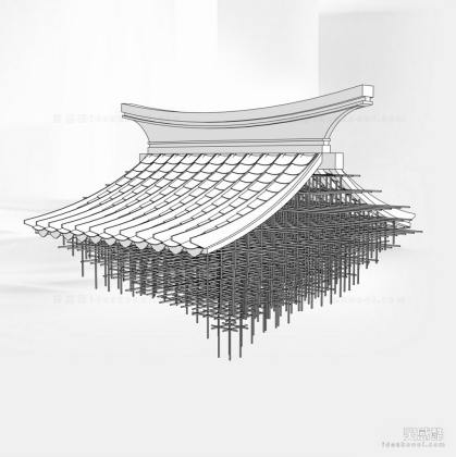 古建筑屋檐/建筑构件丨