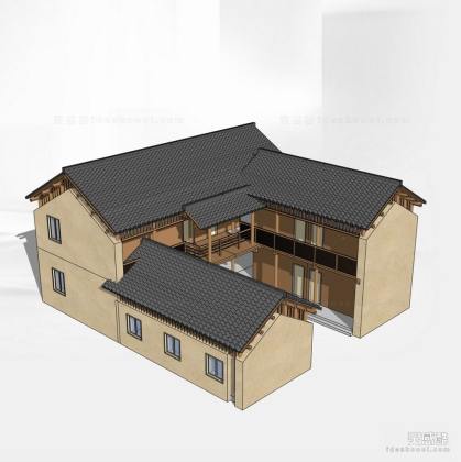 中式夯土建筑丨