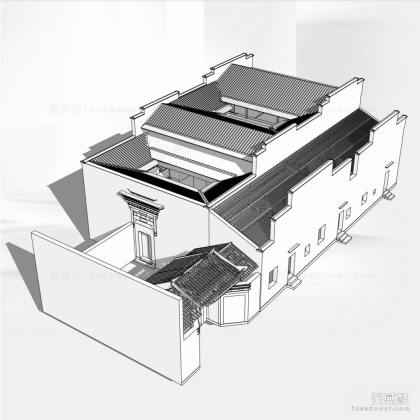 中式皖南建筑丨