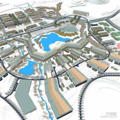 红河技师学院学校建筑丨