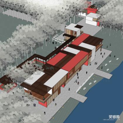 滨水休闲建筑丨