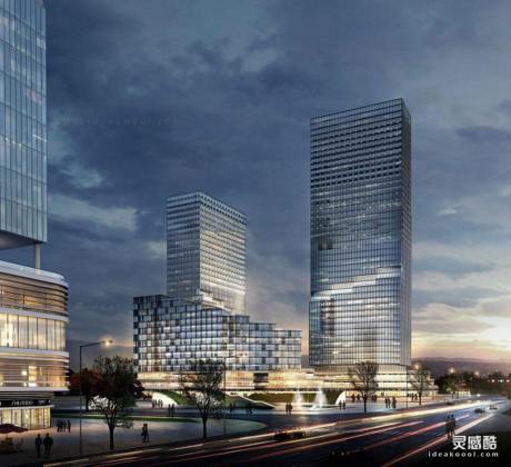 滨水商业办公建筑规划丨