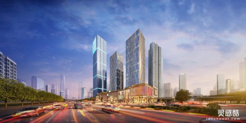 东莞万科首铸东江之星(TOD)商业综合体/商业办公建筑丨