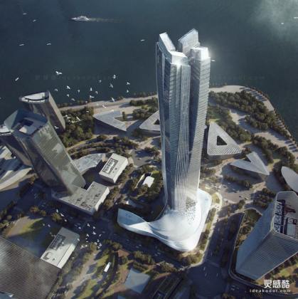 广东珠海横琴国际金融中心/商业办公建筑丨