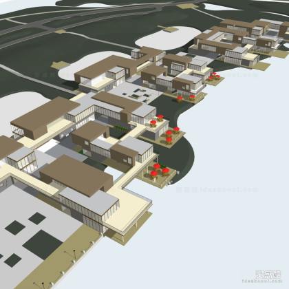 滨水商业建筑丨