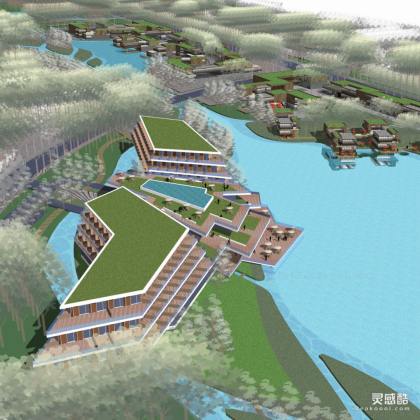 滨水商业建筑 酒店建筑丨