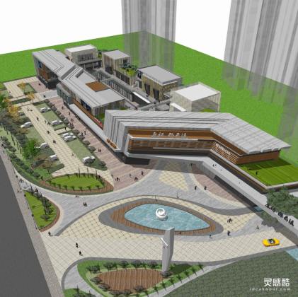 商业街 商业建筑 商业广场丨