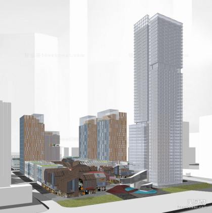 商业街 商业综合体 办公建筑丨