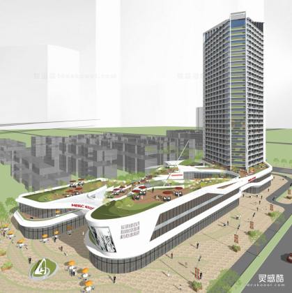 商业综合体 商业办公建筑丨