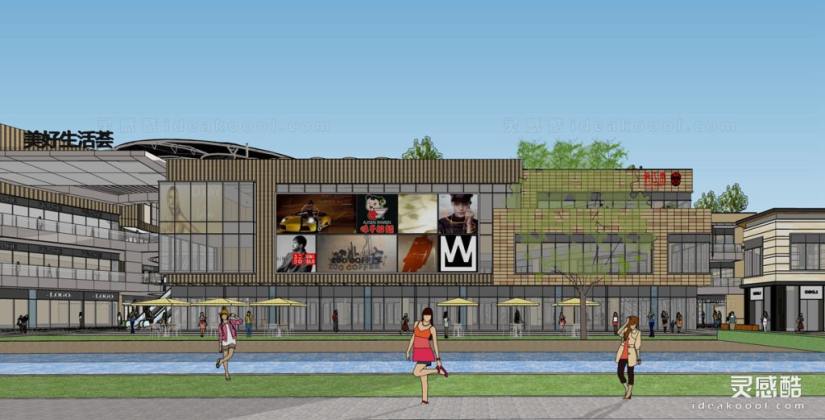 商业广场 商业综合体 商业建筑丨