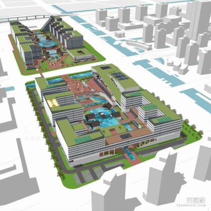 现代创意产业园 科技园区 企业总部 办公建筑丨