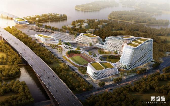 商业办公建筑 商业广场景观丨