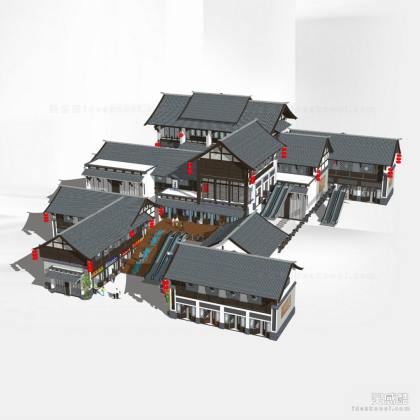 中式商业建筑丨