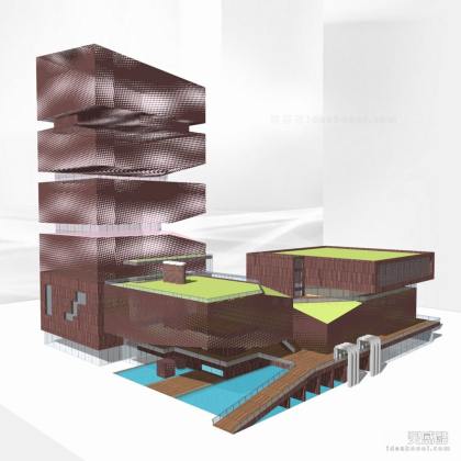 工业风现代办公建筑丨