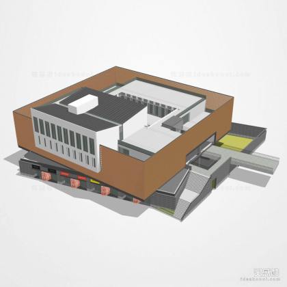 商业办公建筑 艺术馆 文化馆丨